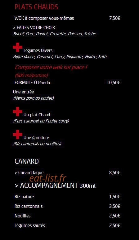 O panda — carte page 8