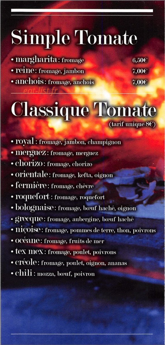 Pizza la Place — carte page 2