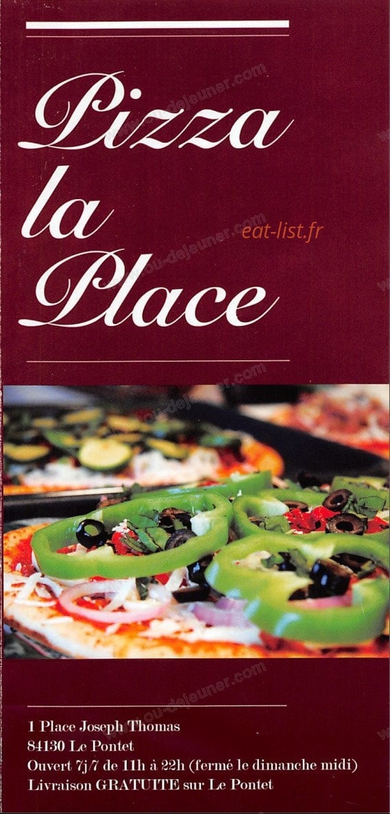 Pizza La Place Le Pontet