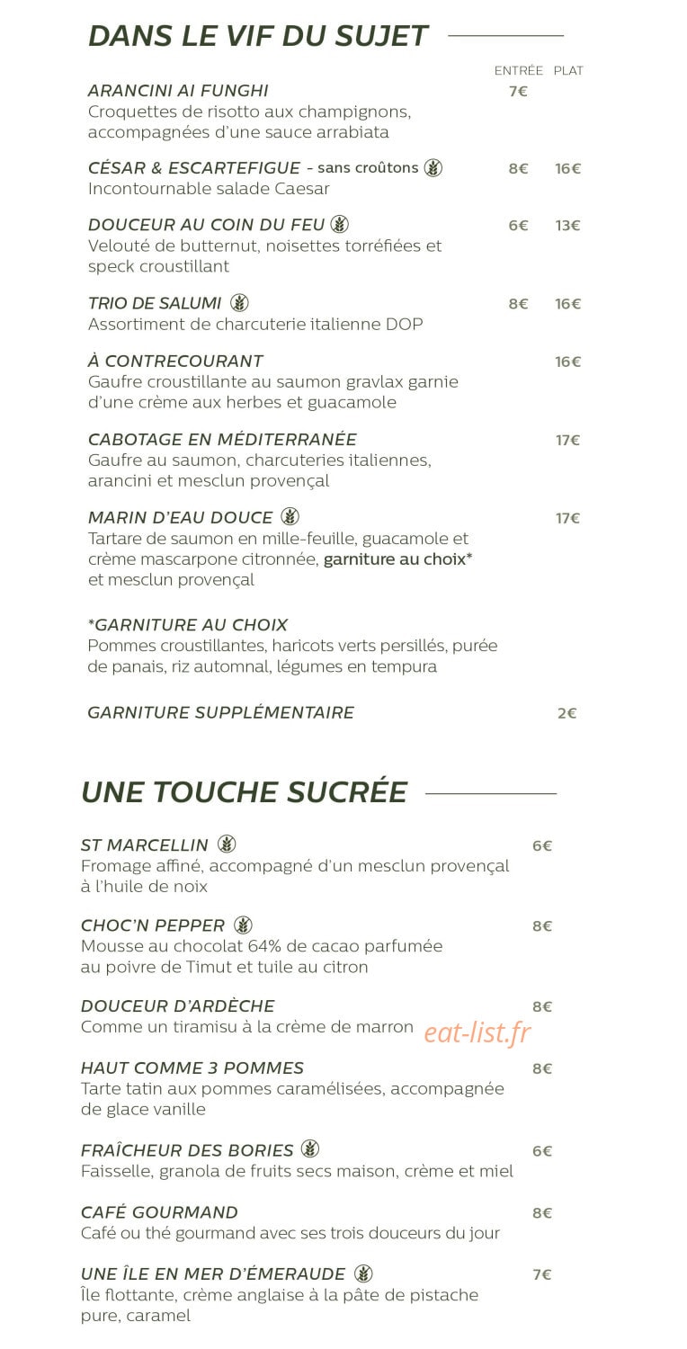 Selon Marceline — carte page 1