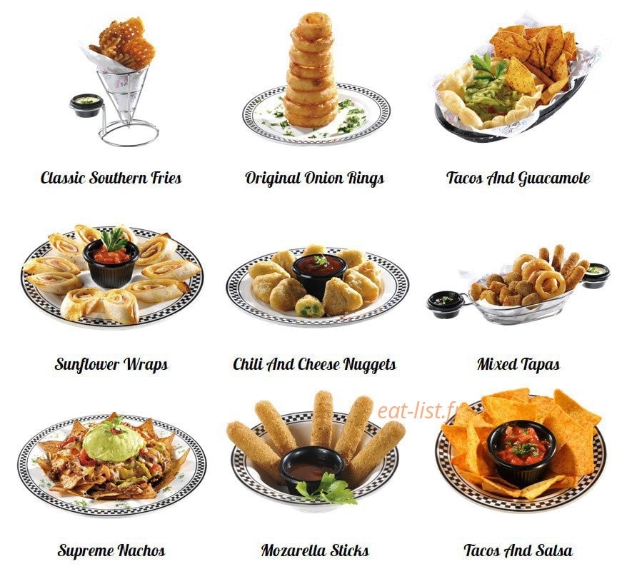 Tommy's Diner Café — carte page 3