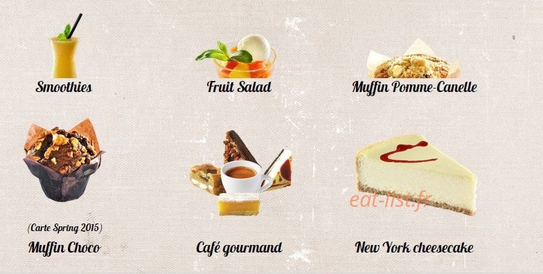 Tommy's Diner Café — carte page 12