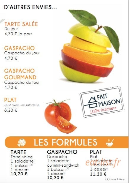 Basilic n' Go — carte page 3