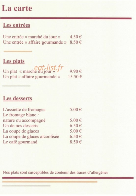 Les lauriers roses — carte page 3