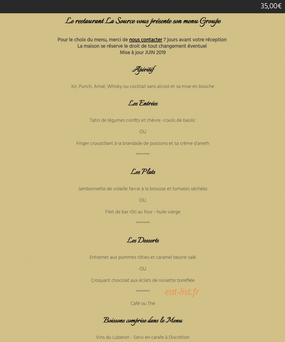 La Source — carte page 2