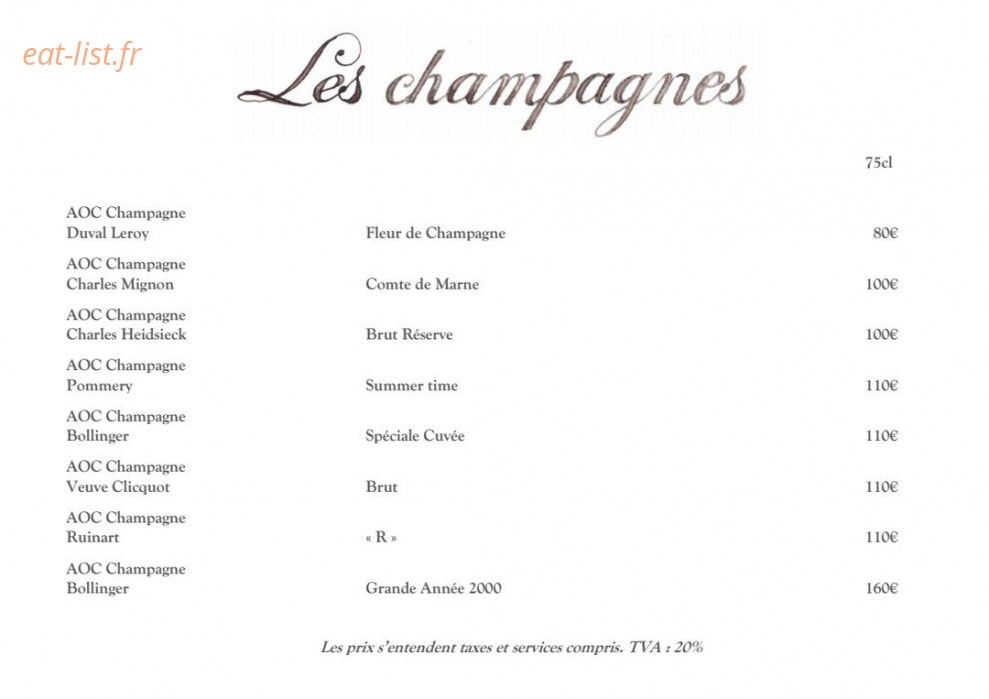 La Petite Maison de Cucuron — carte page 8