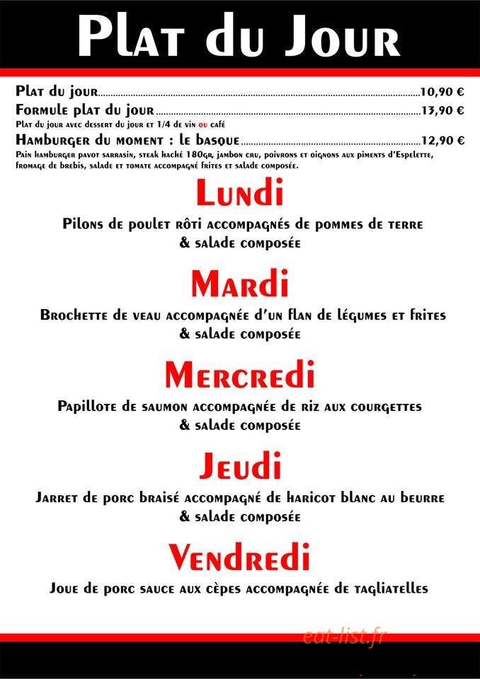 Drop Bar — carte page 1