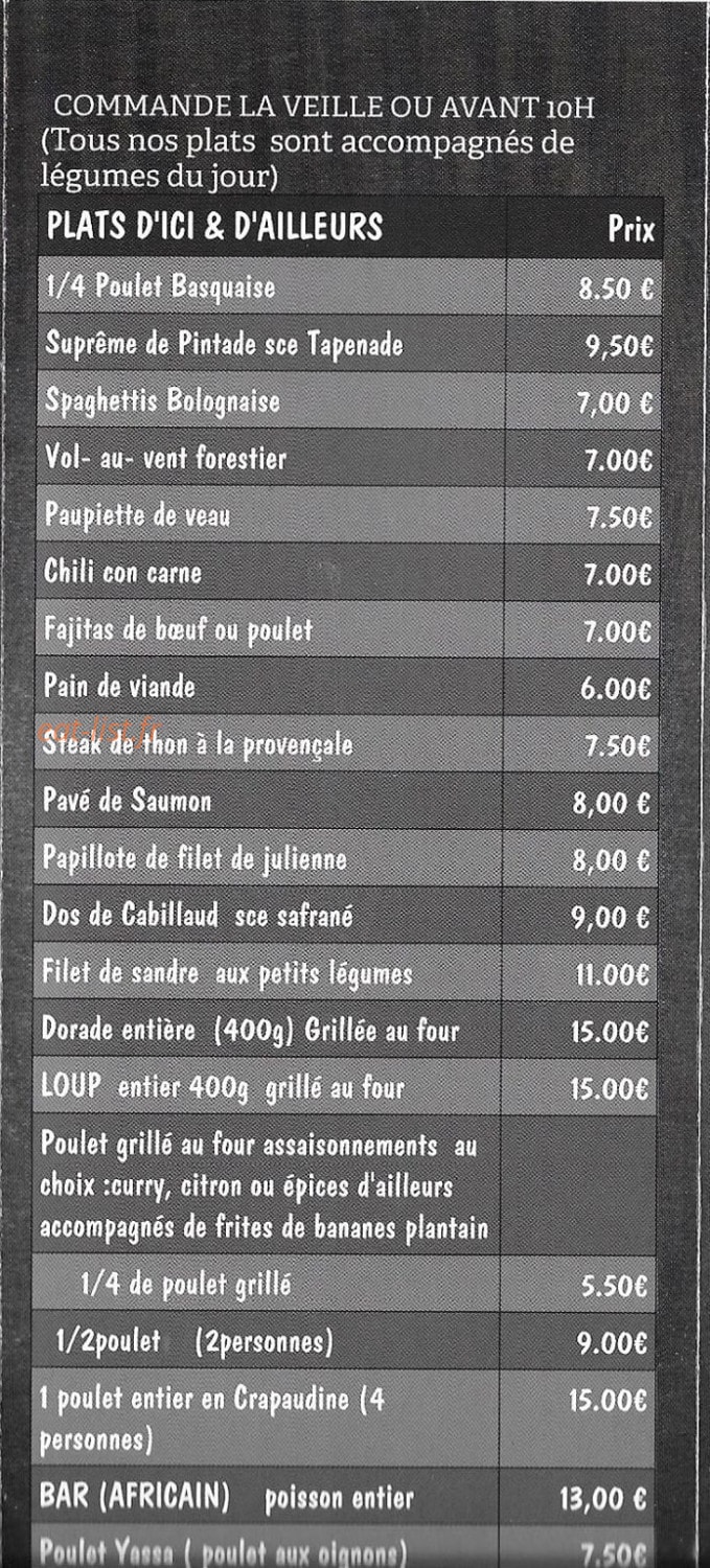 L'Envie — carte page 2