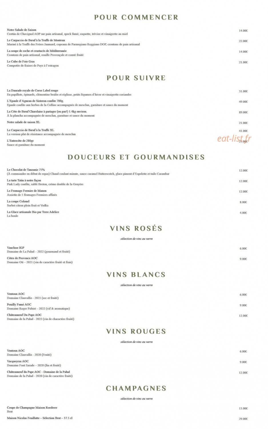 Le Blason de Provence — carte page 2