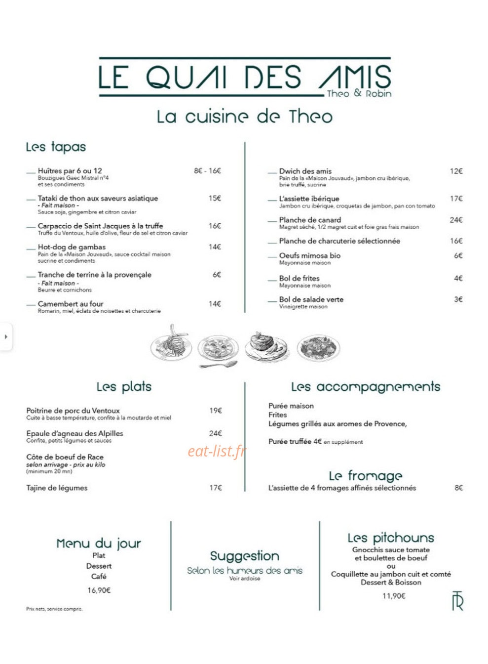 Le Quai des Amis — carte page 1