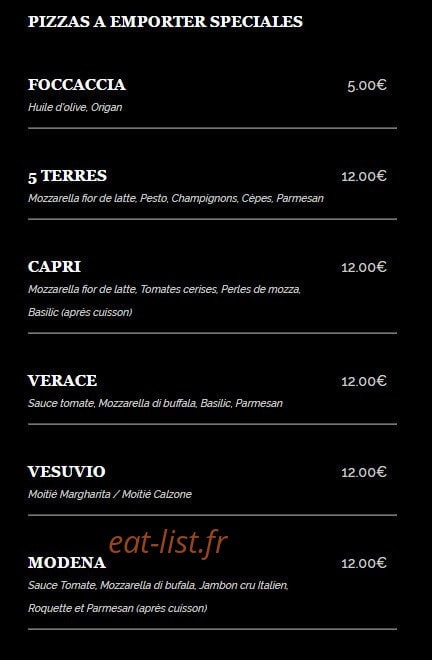 Snack De La Dune — carte page 4