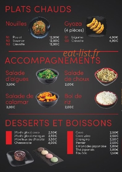 SushiBox — carte page 6