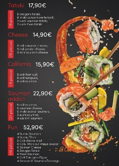 SushiBox — carte page 4