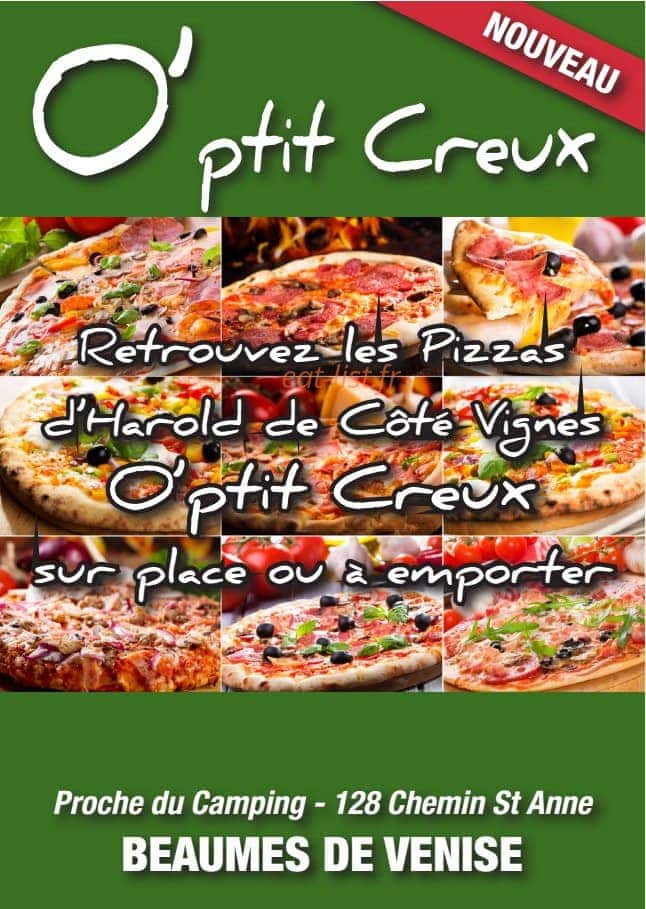 O' Ptit Creux — carte page 1