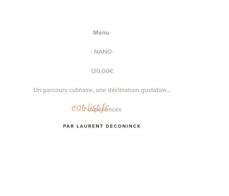 Le Clos — carte page 1