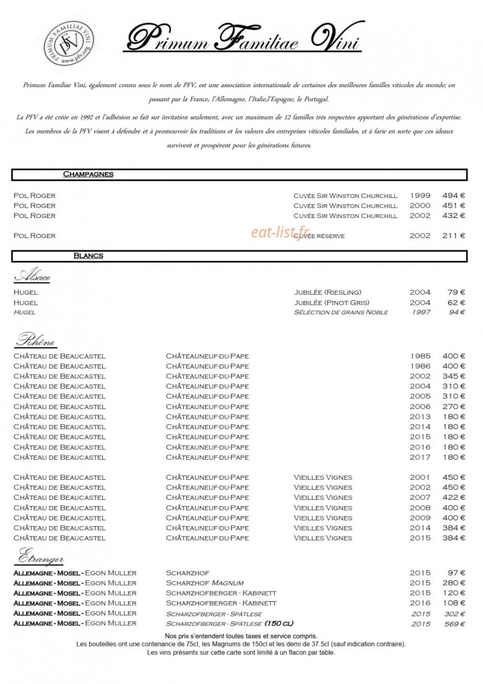 Le Clos — carte page 2