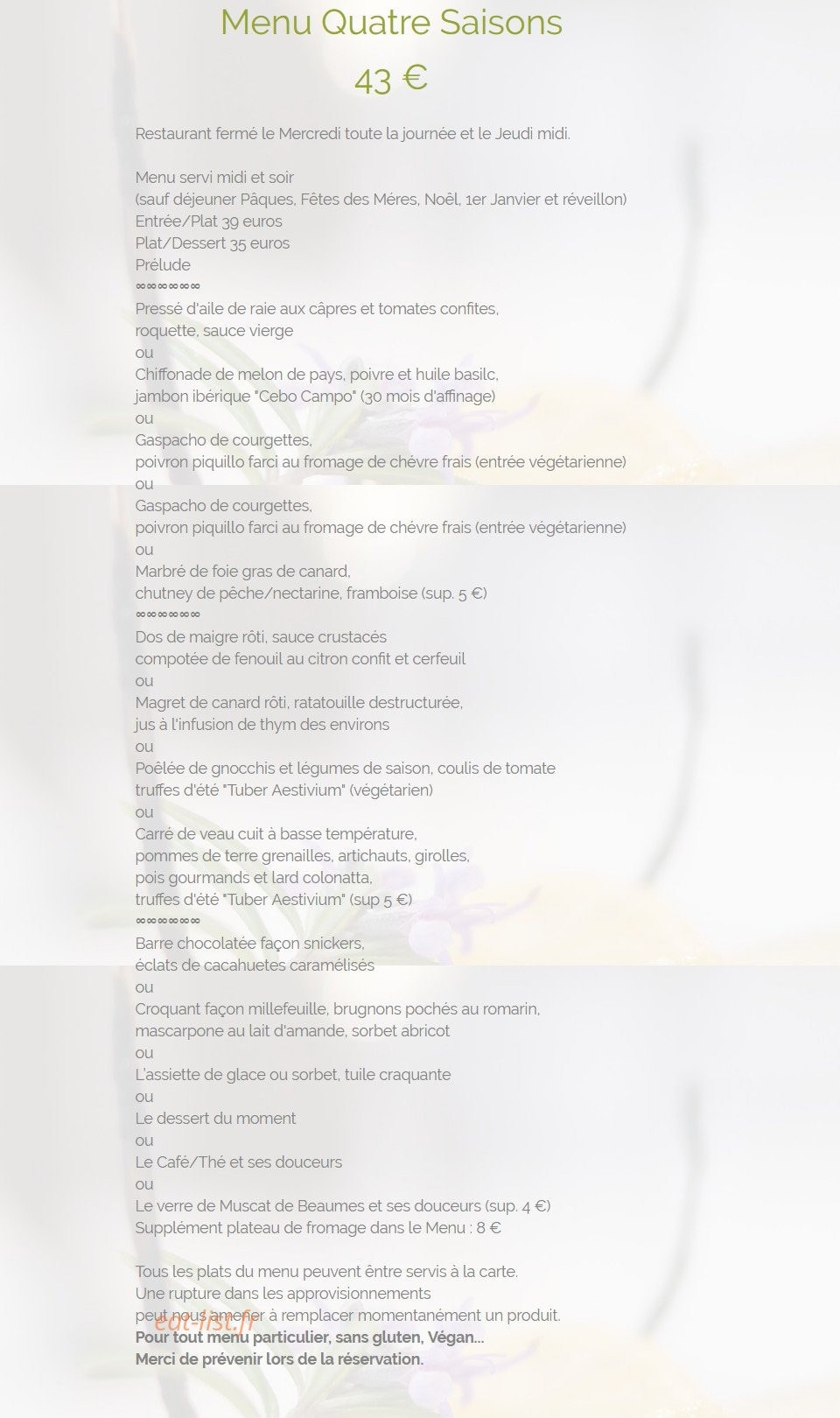Les Florets — carte page 2