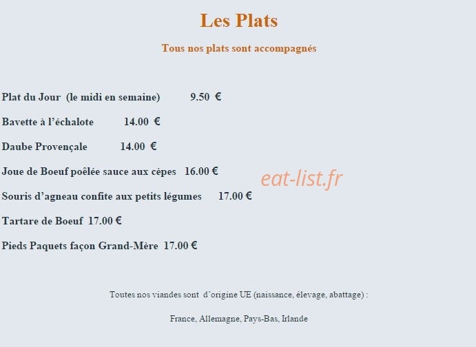 Cafe-du Cours — carte page 2