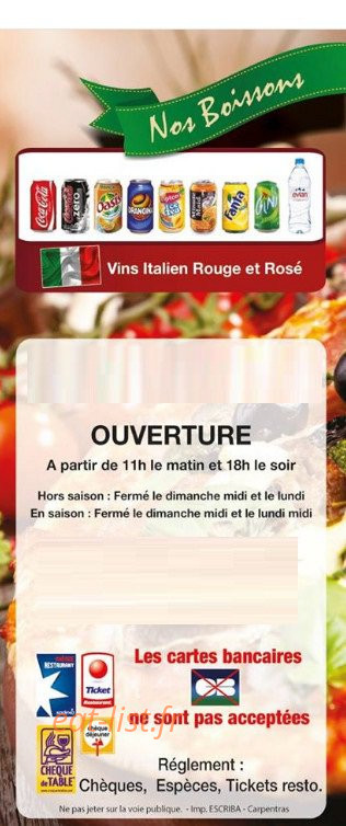 Entre Vignes et Oliviers — carte page 5