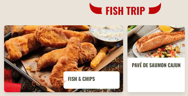 Buffalo Grill — carte page 8