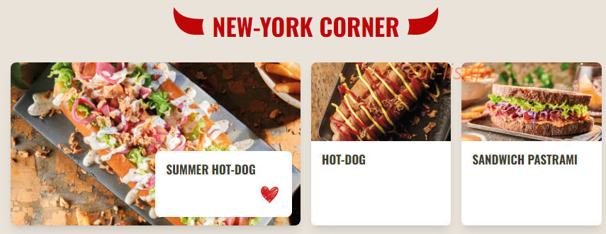 Buffalo Grill — carte page 6