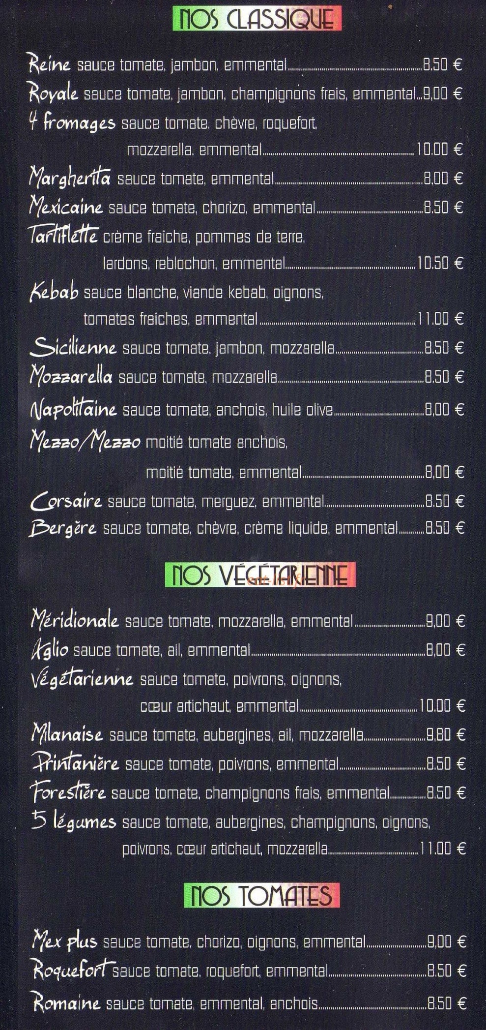 Italia King — carte page 2