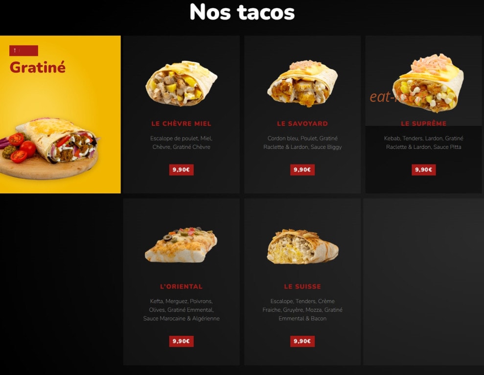 Kassia Food — carte page 5