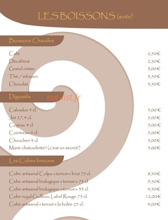 l'hermine — carte page 2