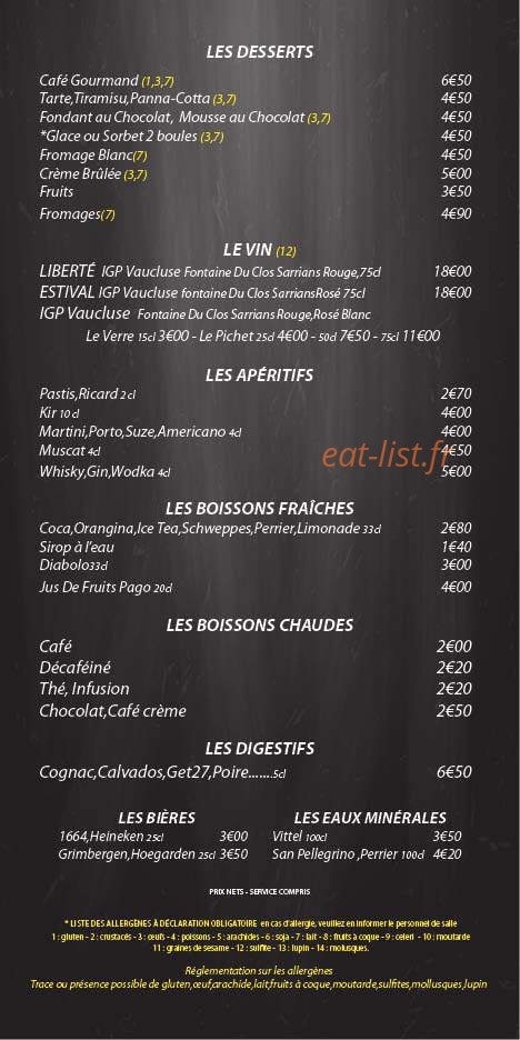 La plancha — carte page 2
