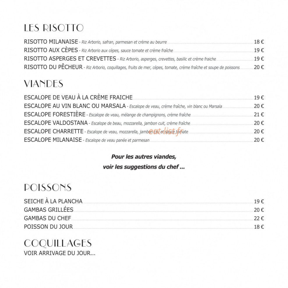 La Taverna Salato — carte page 3