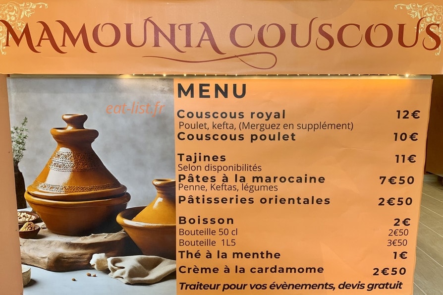 Mamounia — carte page 1