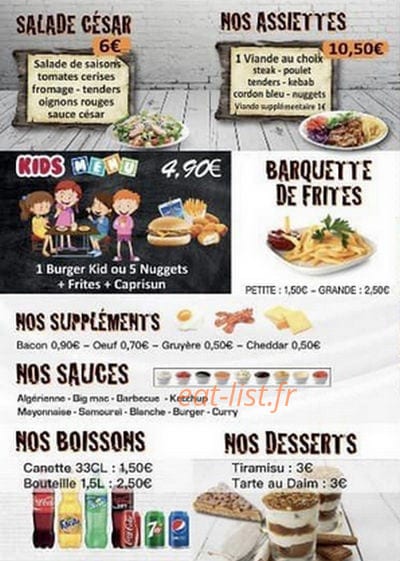 Maxi food — carte page 4