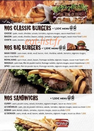 Maxi food — carte page 2