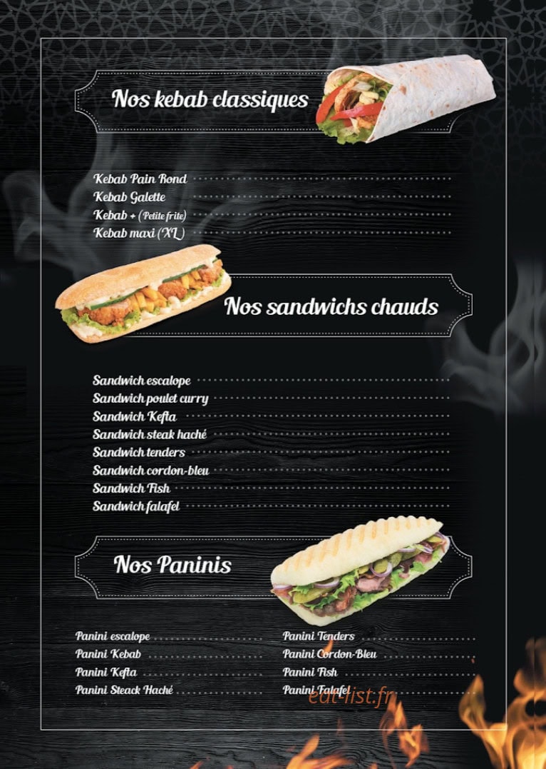 Snack casa-blanca — carte page 3