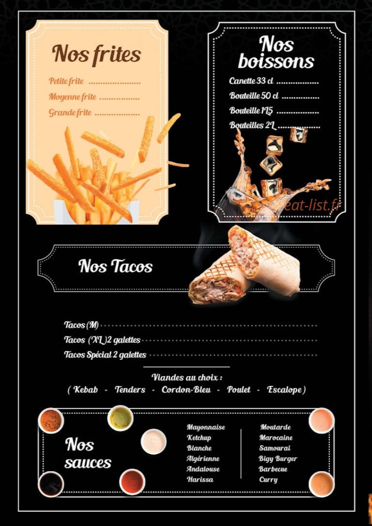 Snack casa-blanca — carte page 4
