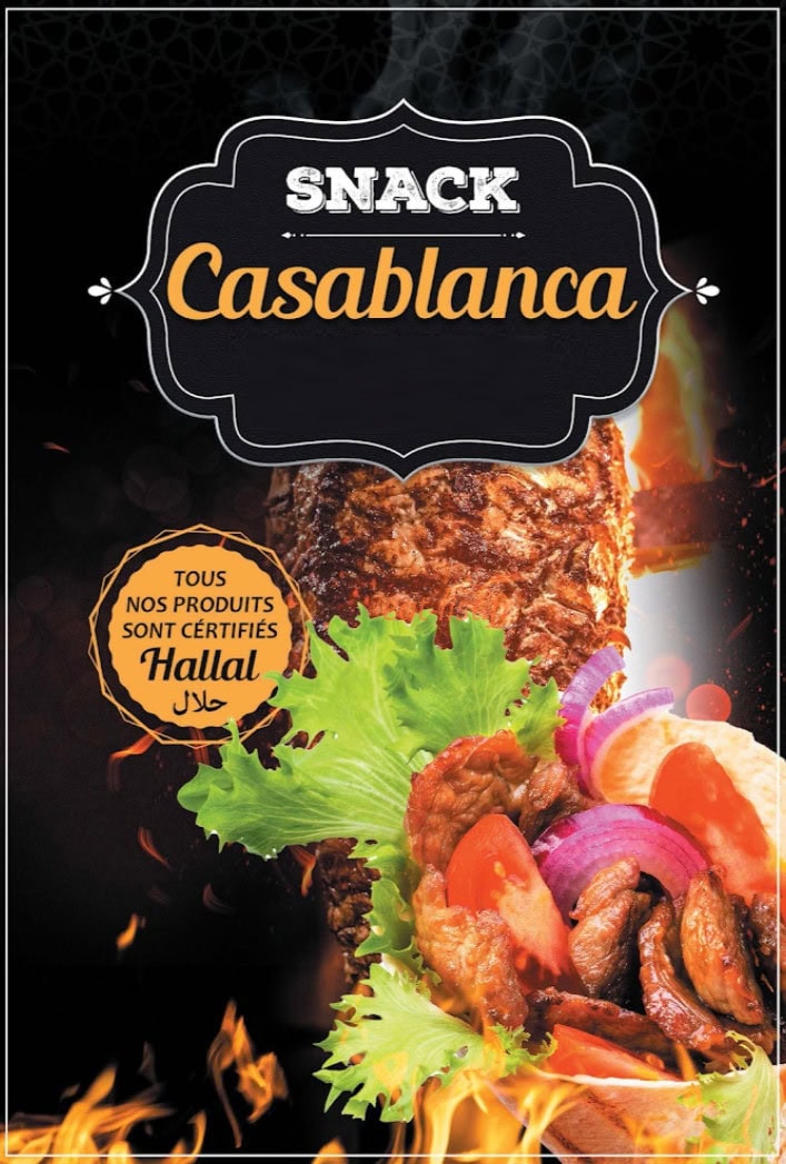 Snack casa-blanca — carte page 1