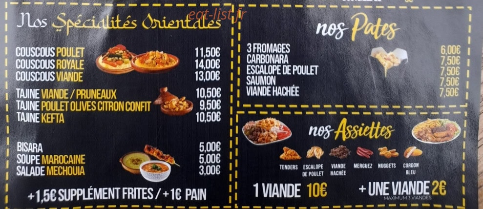 Street Food — carte page 3
