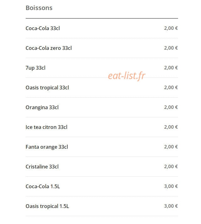 Turkish Food — carte page 7