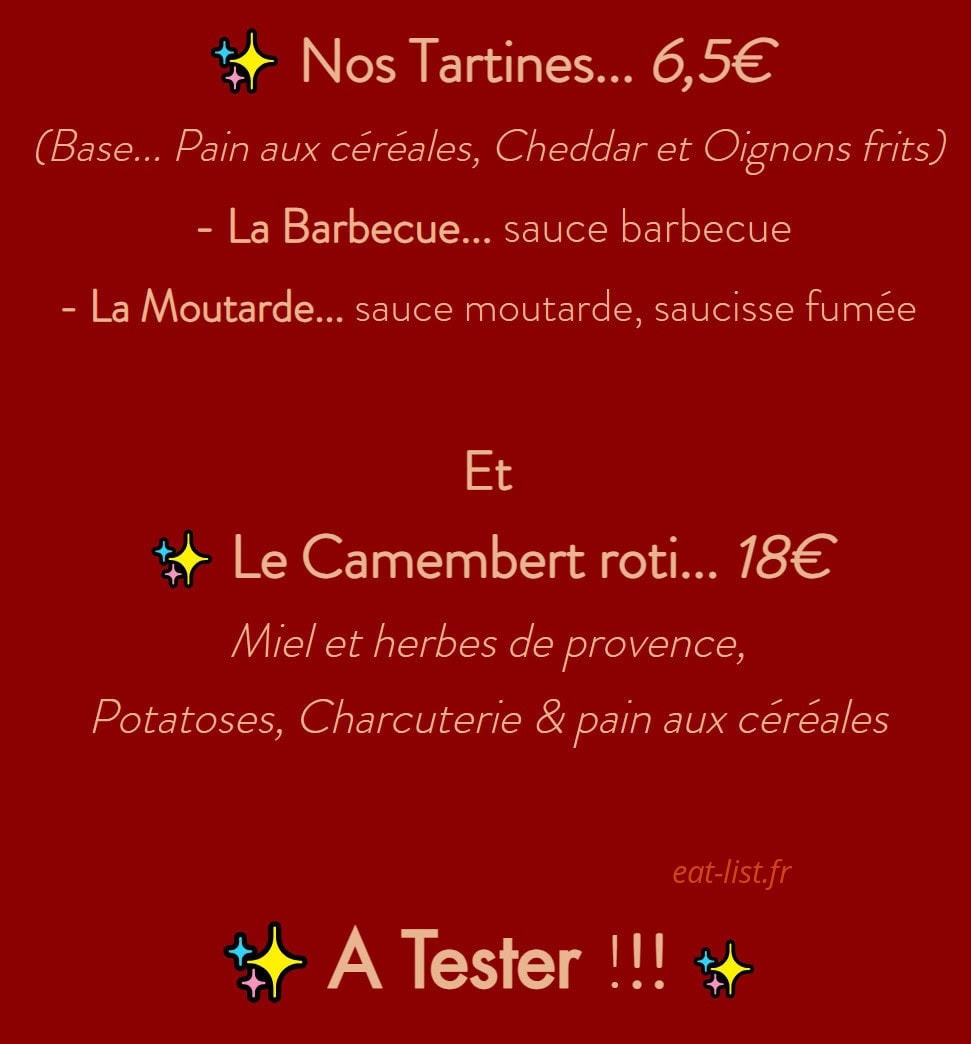 Wine&Beer — carte page 2