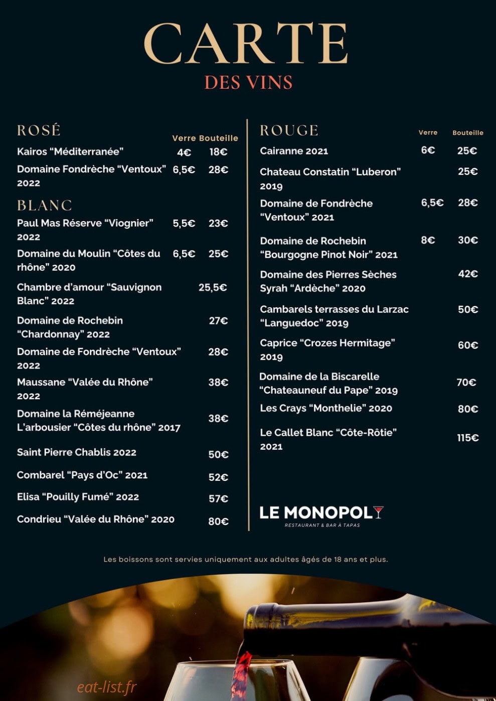 Le Monopol — carte page 3