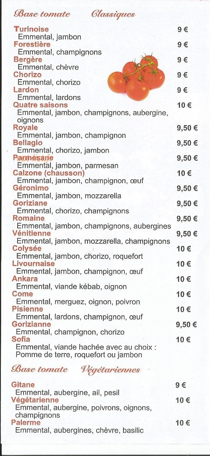 Bello canto — carte page 1