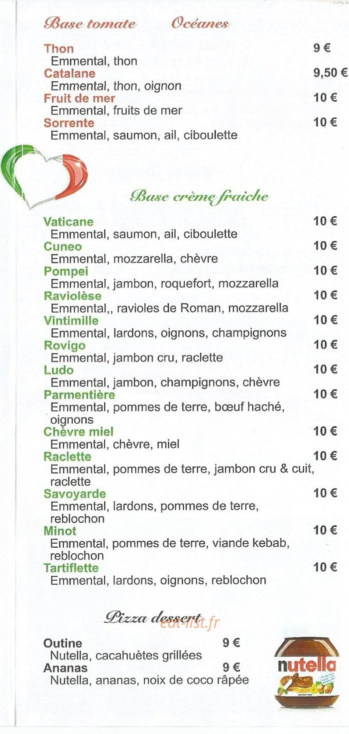 Bello canto — carte page 3