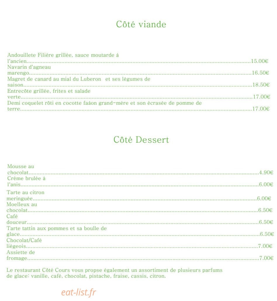 Côté Cours — carte page 3