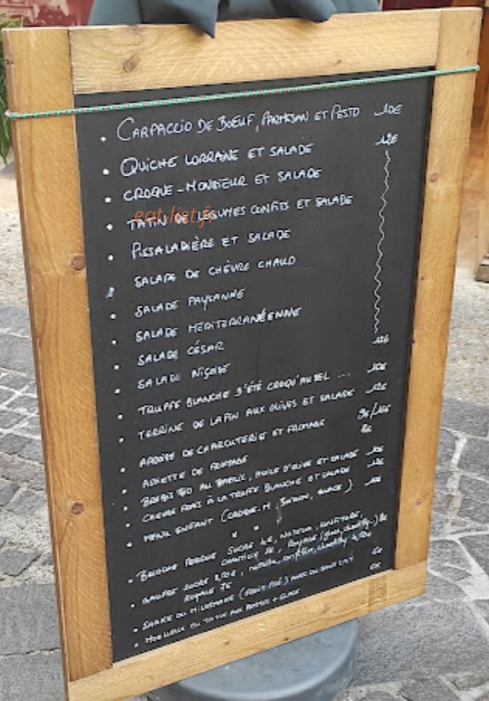 Le petit chose — carte page 1