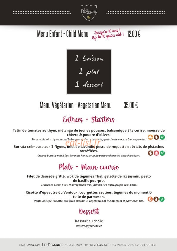 Les remparts — carte page 5