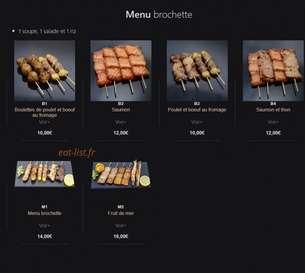 Top maki II — carte page 5