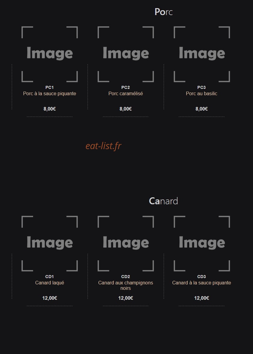 Top maki II — carte page 20