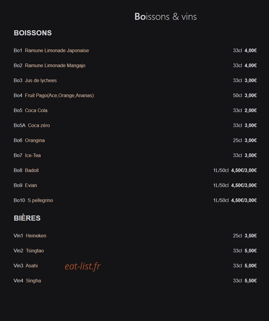 Top maki II — carte page 24