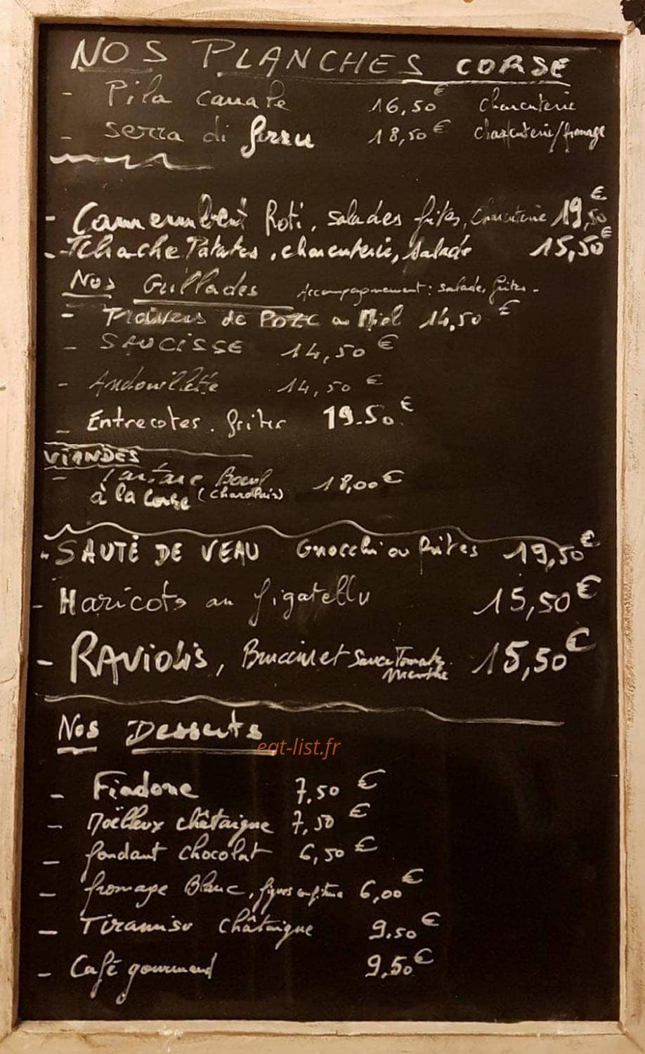 U Stazzu di Machja — carte page 1