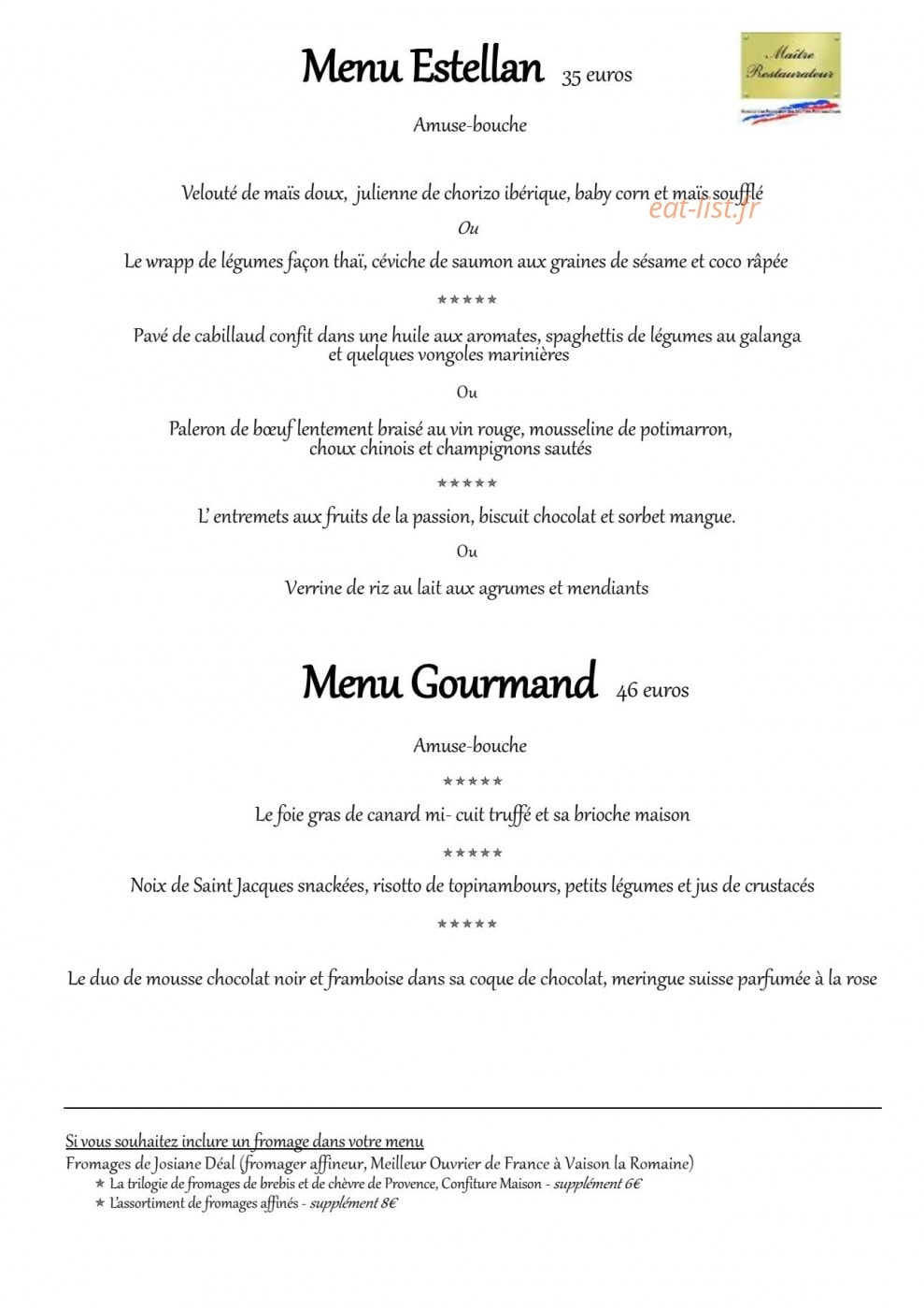 L'Estellan — carte page 2